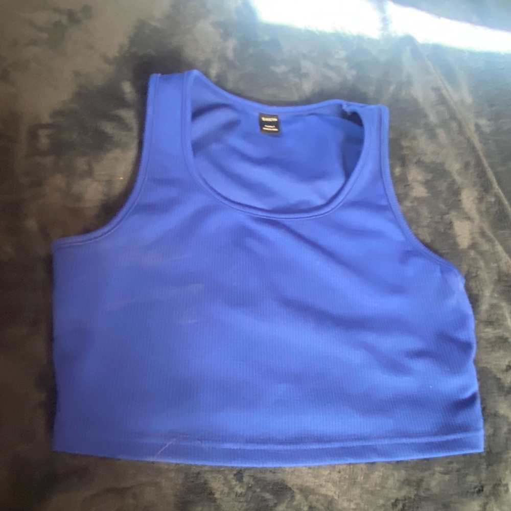 Blue Tank Top